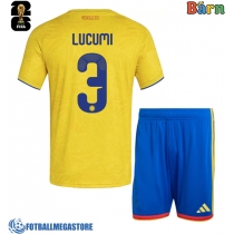 Fotballdrakt Barn Colombia Jhon Lucumi #3 Hjemmedraktsett VM 2026 Kortermet (+ Korte bukser)